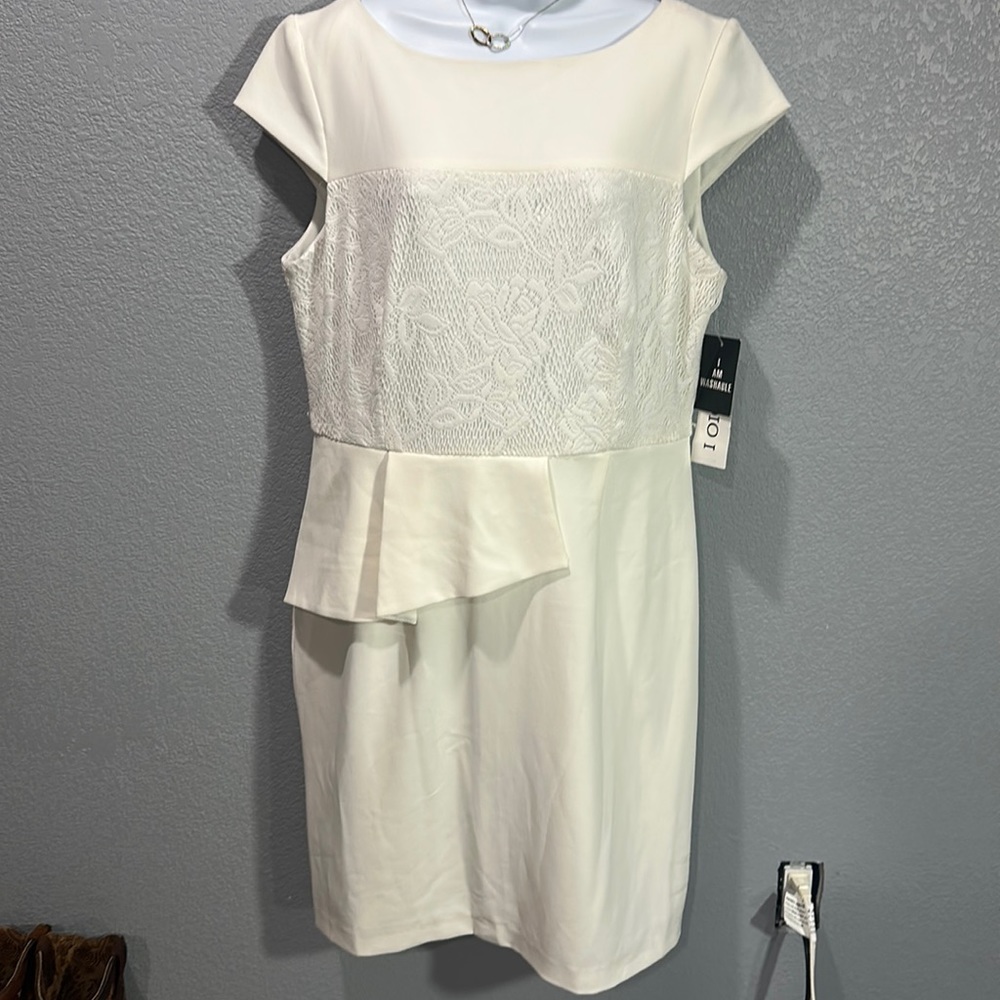 NWT Studio I ivory dress